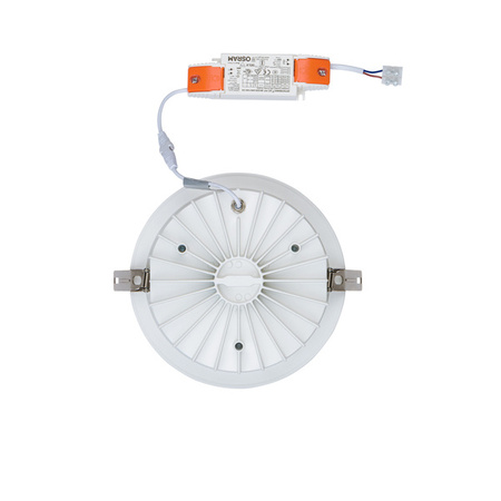 Downlight lampa sufitowa wpuszczana KEA 40W LED 3000K IP44 | biała 8768