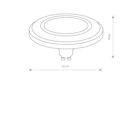 Żarówka LED GU10 ES111 9W biały NEUTRALNA 9212