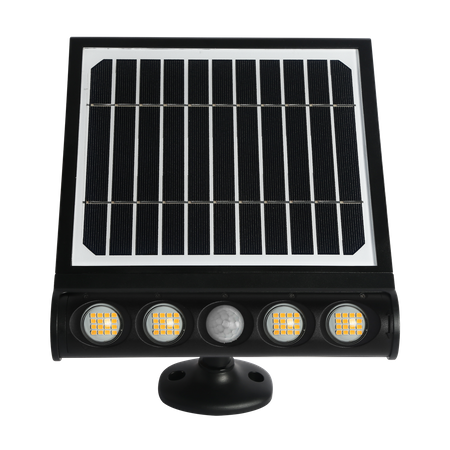 Oprawa wielofunkcyjna solarna czujnik TALENT LED 8W IP65 | czarny