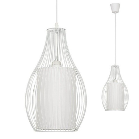 Lampa wisząca CAMILLA white 120cm