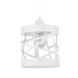 Lampa wisząca MODUŁ FREZ biała 17,5cm