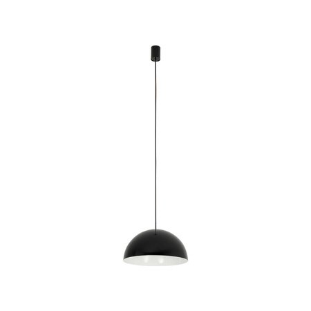 Lampa wisząca HEMISPHERE SUPER S BLACK-WHITE śr. 33cm GX53 | czarny/biały 10698