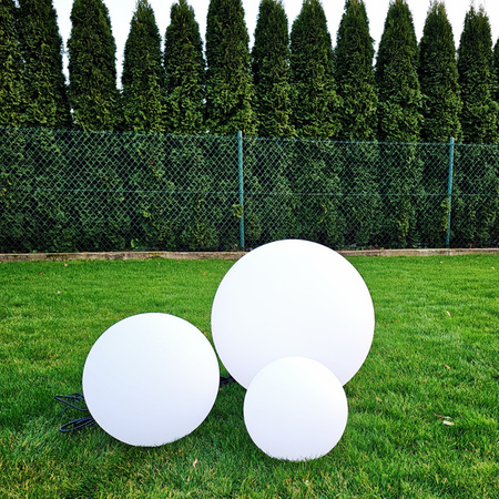 Kula ogrodowa Garden Ball GLOBO 1xE27 śr.60cm kabel 3m