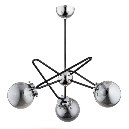 Lampa sufitowa ALFA GALAXY CHROM 3xE14 53cm | 27703