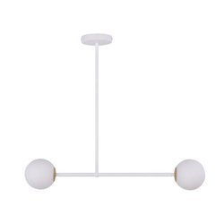 Lampa sufitowa, szklane kule GAMA 2 biały 33193