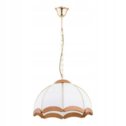 Lampa wisząca ALFA SIKORKA DREWNIANA 1xE27 37cm | 762