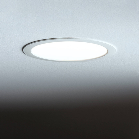 Lampa wpuszczana MYKONOS LED szer. 17cm 15W barwa neutralna 4000K | biały 10541