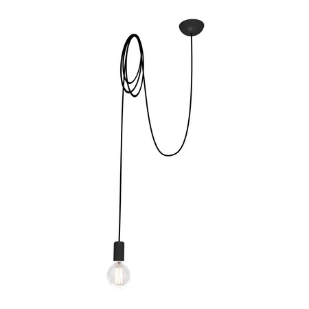 Lampa kabel SPIDER BLACK I kabel 3m 6792