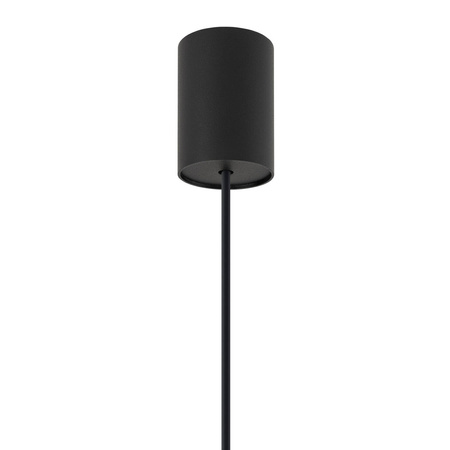 Lampa wisząca HERMANOS B BLACK śr. 20cm GU10 | czarny 