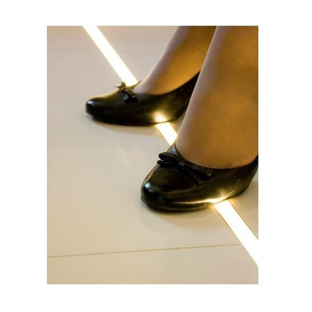 Profil LED P11-1 do płytek IP65 100cm | do osłonek C5 | czarny