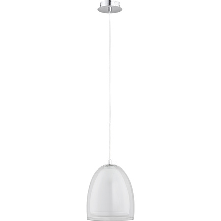 Lampa wisząca ALFA RONDA BIAŁA 1xE27 18cm | 9122