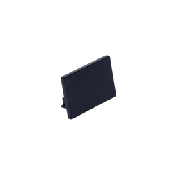 Zaślepka końcowa typ A pełna | czarna