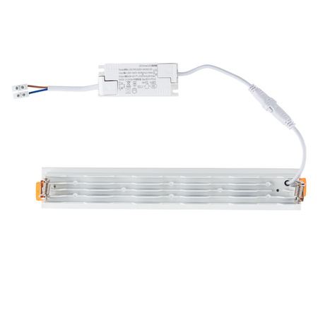 Oprawa sufitowa wpuszczana MINI LED WHITE 28cm 20W neutralna 4000K | biały