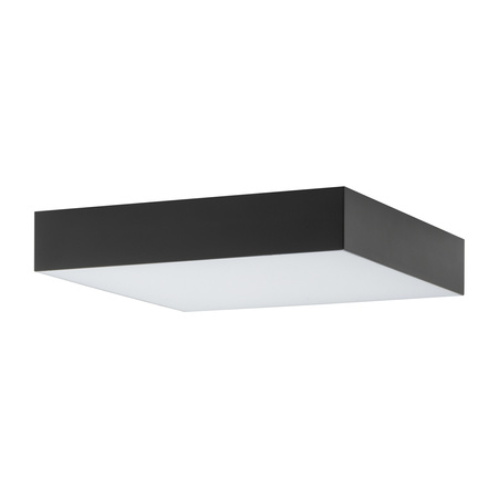 Plafon LID SQUARE LED 21cm 35W barwa ciepła 3000K | czarny 10426