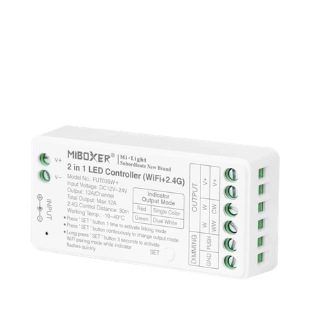 MI-LIGHT KONTROLER LED 2W1 WIFI 12-24VDC | CCT MONO