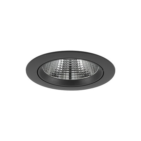 Lampa punktowa podtynkowa EGINA LED szer. 14cm 15W barwa ciepła 3000K | czarny 10557