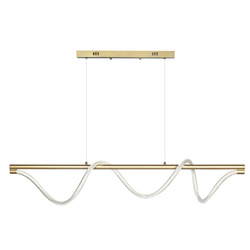 Lampa wisząca Serpente DDXZ003 SPLOT 120cm LED 55W CCT + pilot | złoty