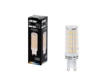 Żarówka Led G9 8W neutralna 4000K