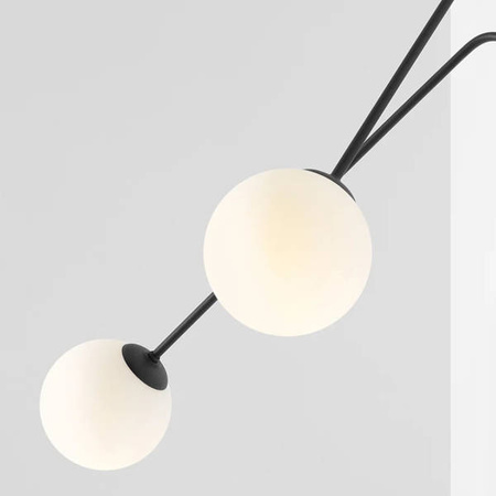 Aldex Nowoczesny Kinkiet HOLM 2 1082D1_L 2x E14 | czarny