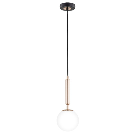 Lampa wisząca ALFA VOLDA PICOLO ZŁOTA 1xE14 15cm | 60924