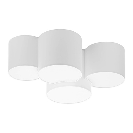 Nowoczesna lampa sufitowa MONA WHITE 3442 4xE27 3442