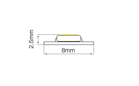 Taśma LED line 300 SMD 3528 12V 4,8W/m barwa neutralna 4000K cena za 5m