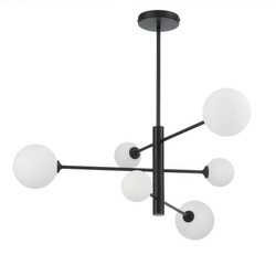 Lampa wisząca DORADO 6 | czarna