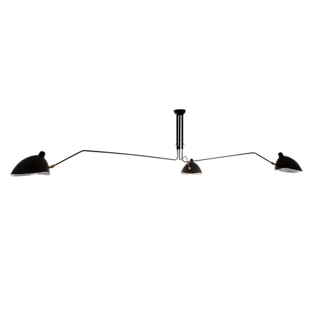 Stylowa lampa wisząca FABIO E27 60W wys. 102cm | zloty