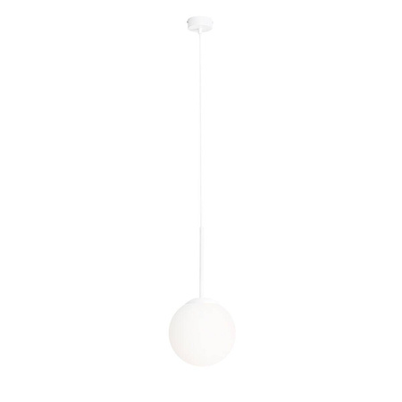 Aldex Lampa wisząca BOSSO MINI 1087XS, 20 cm, biała, 1x60W E27