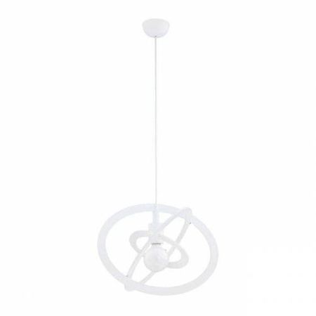 Lampa dziecięca wisząca GRADI ELIPSE WHITE E27 wys. 90cm | biały