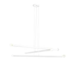 Aldex Lampa wisząca TUBO 6, 1072K, biała, 6x40W E14