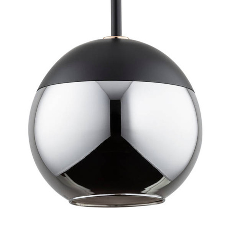 Lampa wisząca ALFA VOLDA CZARNA 1xE27 20cm | 60823