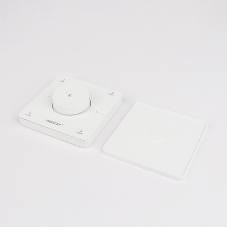 Obrotowy pilot K0S MONO+CCT LED 4 STREFY | biały