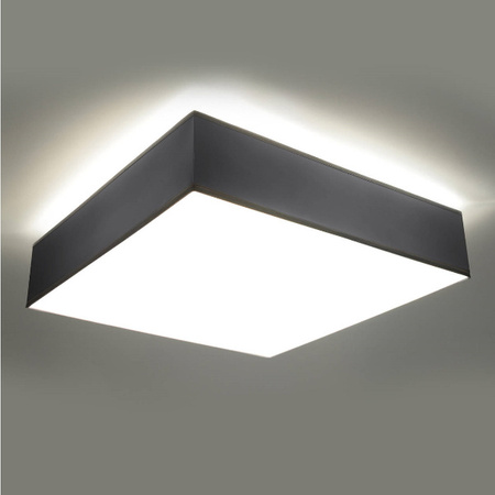 Plafon Sollux HORUS 45 Lampa sufitowa PVC, Stal, szary 3 x 15W LED, SL.0140