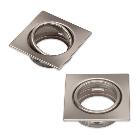 Cristaldream Zestaw Downlightów 3xGU10 Max.50W Satynowy Metal 23050327