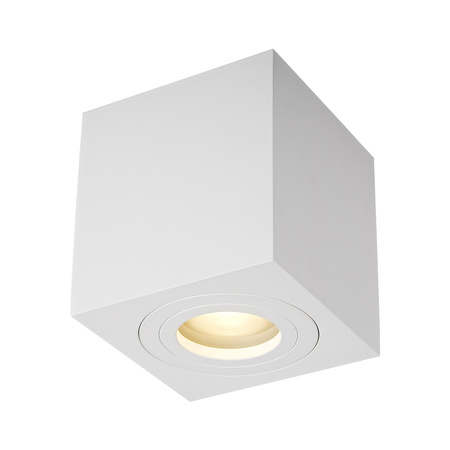 Lampa spot sufitowy do łazienki QUARDIP SL GU10 50W wys. 9,5cm | biały