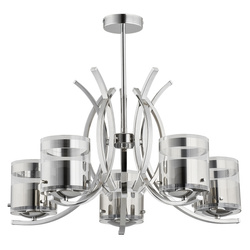 Lampa sufitowa ALFA INDIRA CHROM 5xE27 60cm | 23115