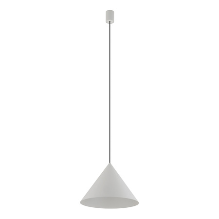 Lampa wisząca ZENITH M SILK GRAY śr. 35cm GU10 | szary 10878