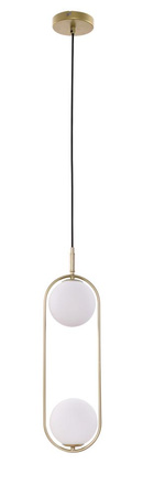 Lampa wisząca CORDEL II G9 kolor mosiądz