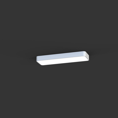Lampa sufitowa SOFT CEILING LED WHITE 2xT8 11W 60x20cm | biały 7538