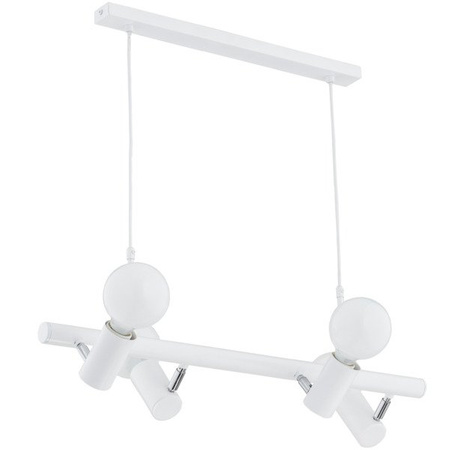 Lampa wisząca ALDO White szer. 78cm w stylu nowoczesnym