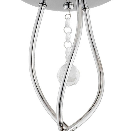 Lampa sufitowa żyrandol nowoczesny VAIO chrom śr. 44cm