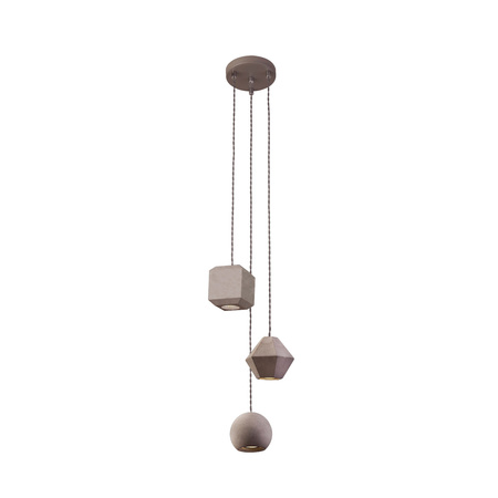 Betonowa lampa GEOMETRIC III 9695 zwis 130cm 9695