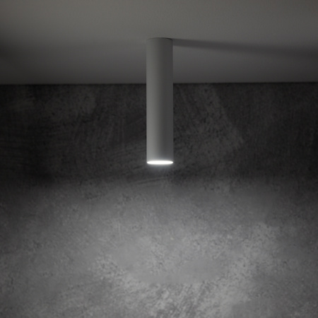 Lampa sufitowa FOURTY WHITE S 18,5cm GU10 | biały 10734