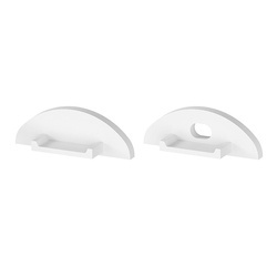 Komplet zaślepek profilu P2 białe