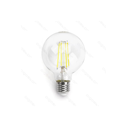 Żarówka LED kulka Filament E27 4W G80 zimna 6500K