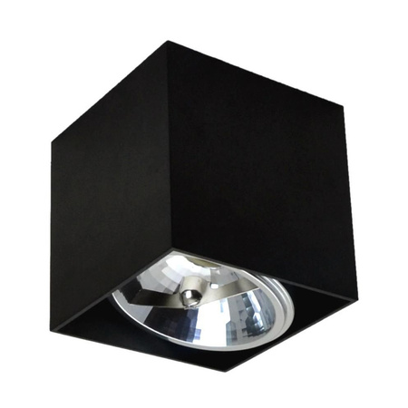 Lampa sufitowa SPOT BOX Czarny 12cm