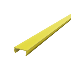 Osłonka C13 MONTAŻOWA na klik 200cm do profili LED | żółty