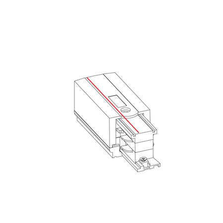 Końcówka zasilająca CTLS POWER END CAP RIGHT WHITE (PE-R)