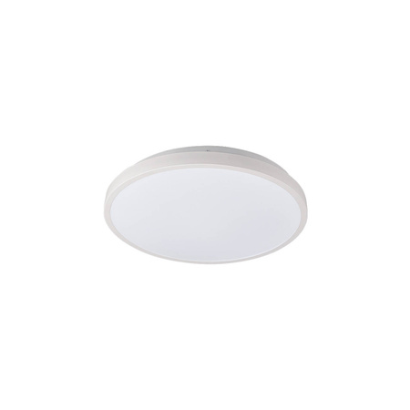 Plafon lampa sufitowa AGNES ROUND LED śr. 38,5cm 22W IP44 barwa ciepła 3000K | biały 